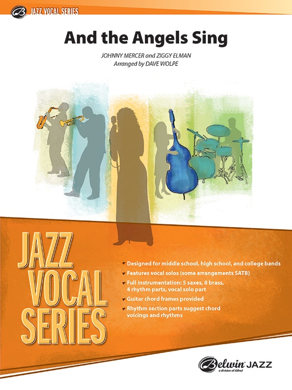 And The Angels Sing Vocal Feature Conductor Score & Parts