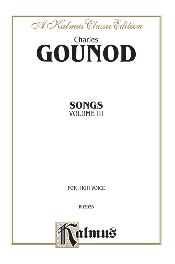 Songs, Volume Iii Book