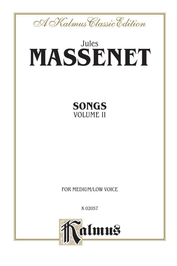 Songs, Volume II Book