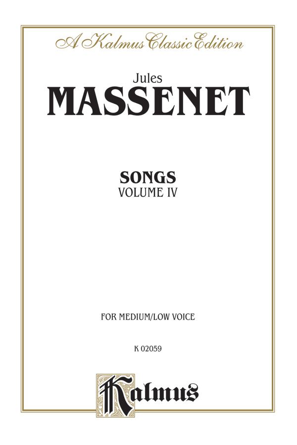 Songs, Volume Iv Book