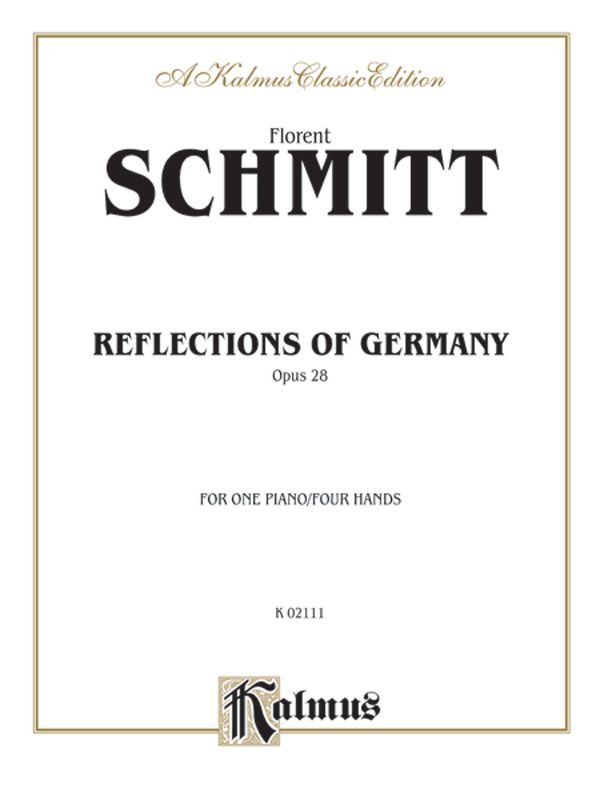 Reflections Of Germany, Opus 28 Book