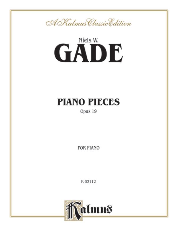 Piano Pieces, Opus 19 Book