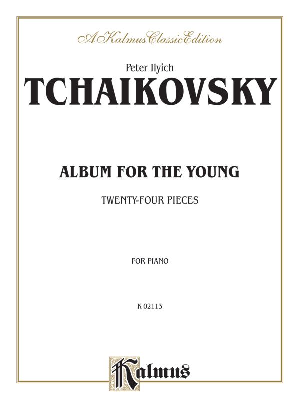Album For The Young Twenty-Four Pieces Book