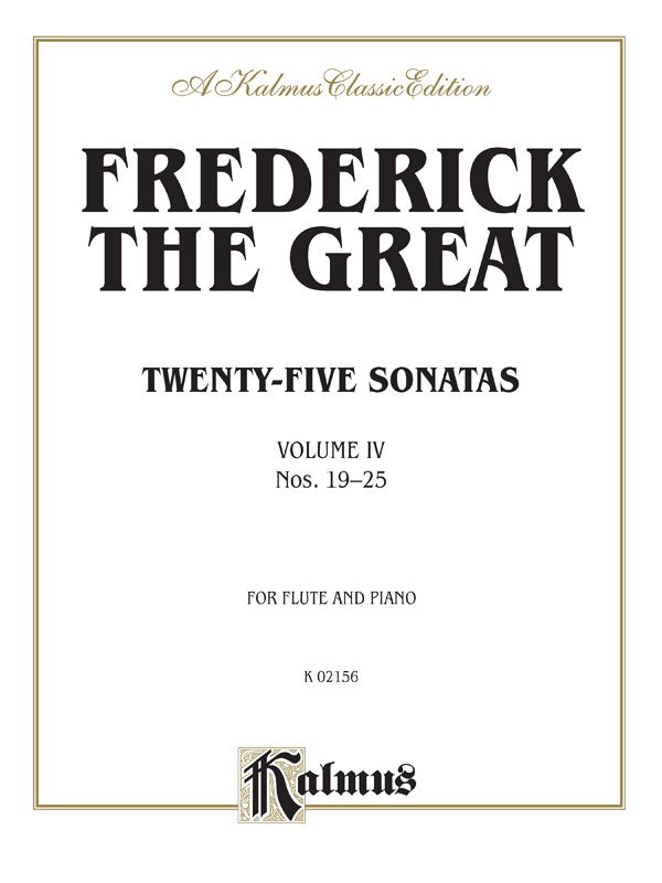 Twenty-Five Sonatas, Volume Iv (Nos. 19-25) Book