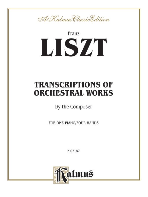 Transcriptions Of Orchestral Works Book