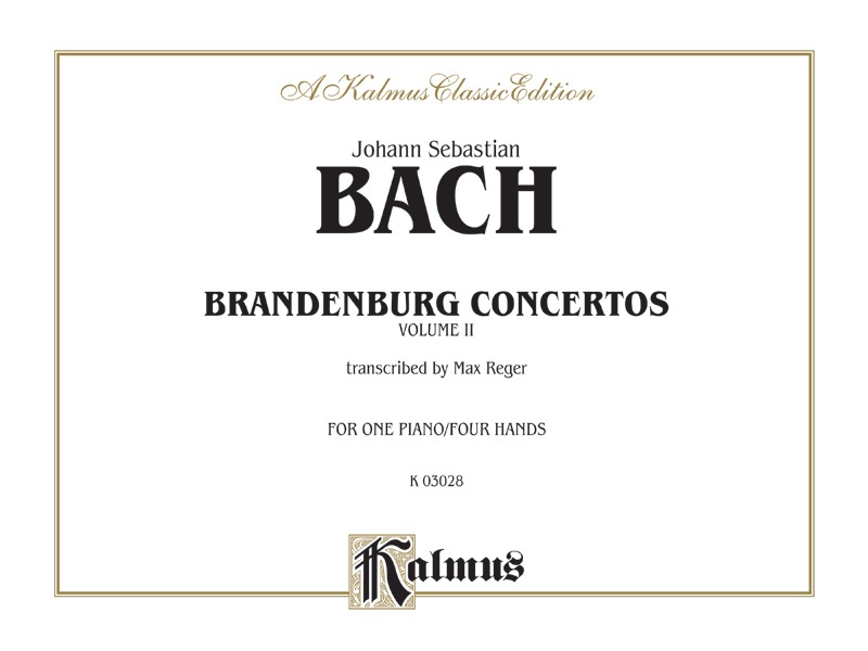 Brandenburg Concertos, Volume Ii Comb Bound Book