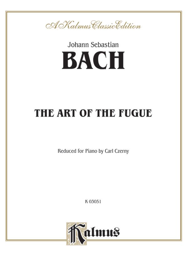 The Art of the Fugue Book