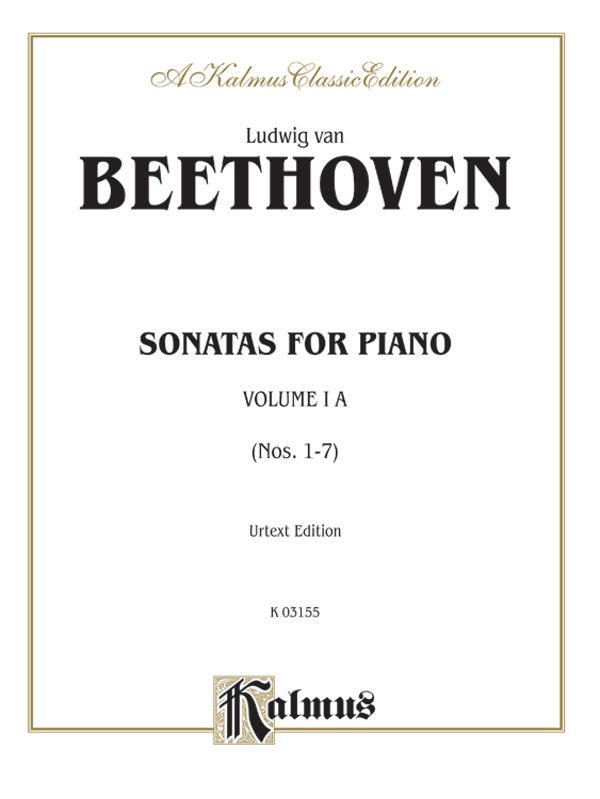 Sonatas, Volume Ia, Nos. 1-7 (Urtext Edition) For Advanced Piano Book