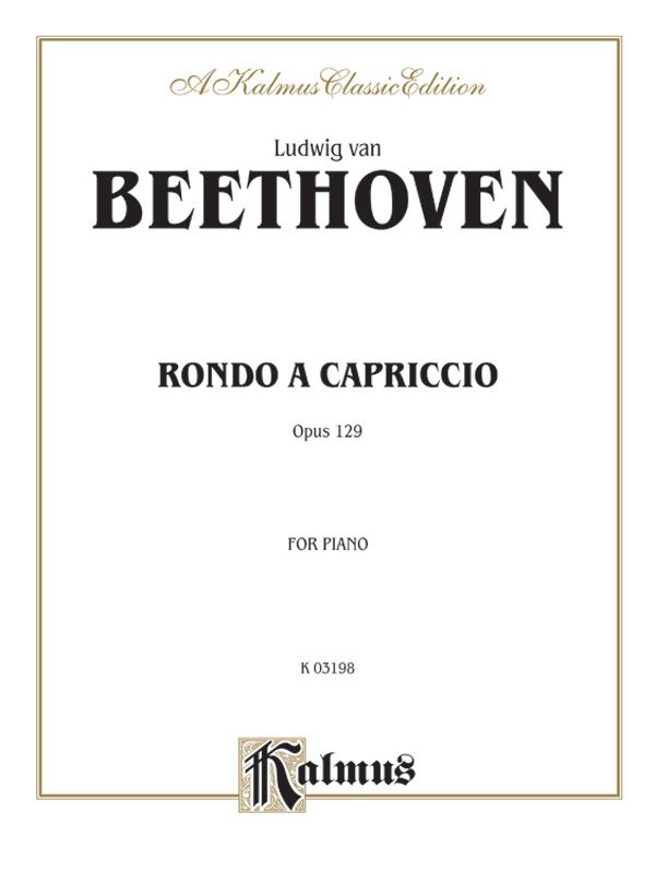 Rondo A Capriccio, Opus 129