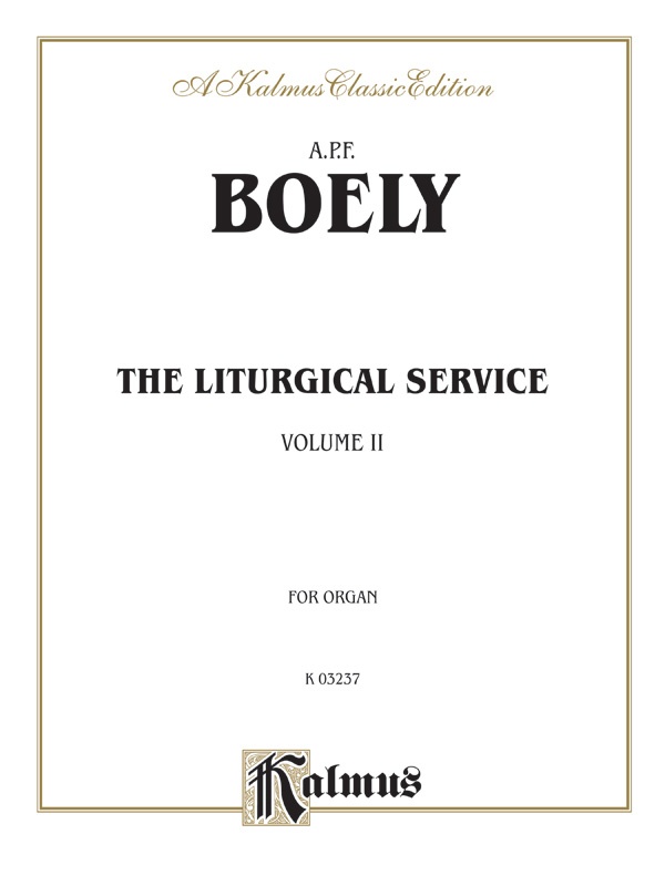 Liturgical Service, Volume Ii Book