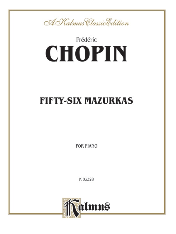 Fifty-Six Mazurkas Book