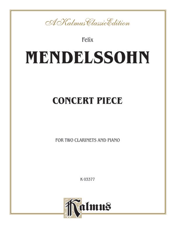 Concert Piece Book