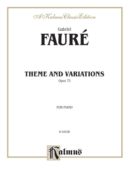Theme And Variations, Opus 73