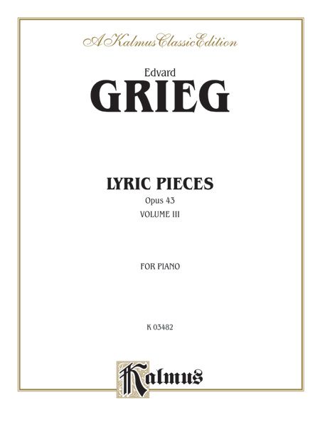 Lyric Pieces, Opus 43 Book