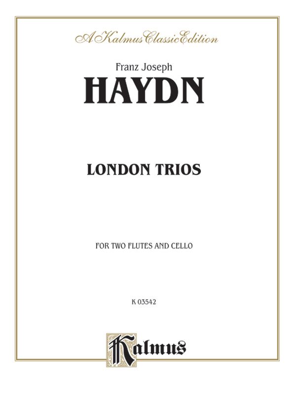 Four London Trios Book