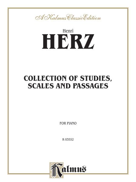 Collection Of Studies, Scales, And Passages Book