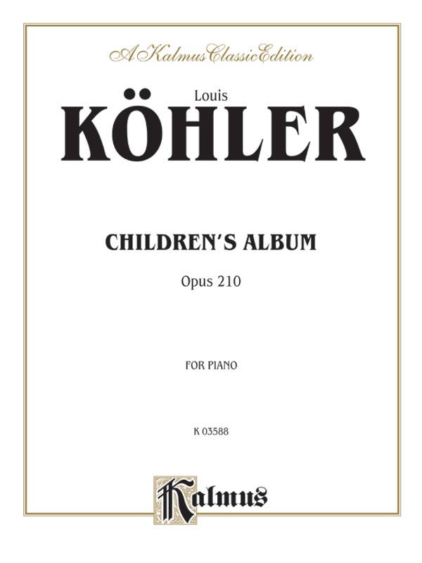 Children's Album, Opus 210 Book