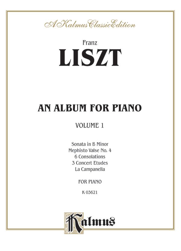 An Album For Piano, Volume 1 Book