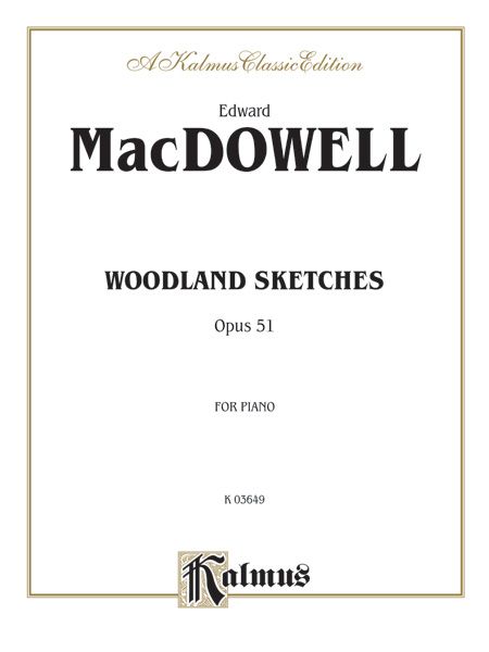 Woodland Sketches, Opus 51 Book