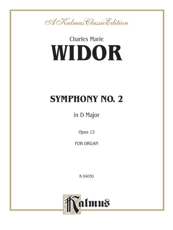 Symphony No. 2 In D, Opus 13 Sheet