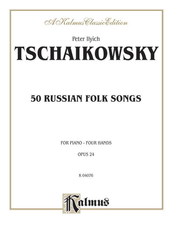 Fifty Russian Folk Songs Book