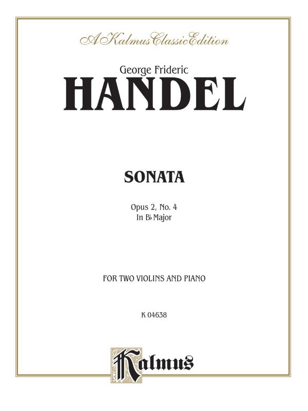 Sonata In B-Flat Major, Opus 2, No. 11 Book