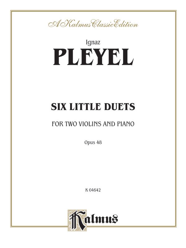 Six Little Duets, Opus 48 Book
