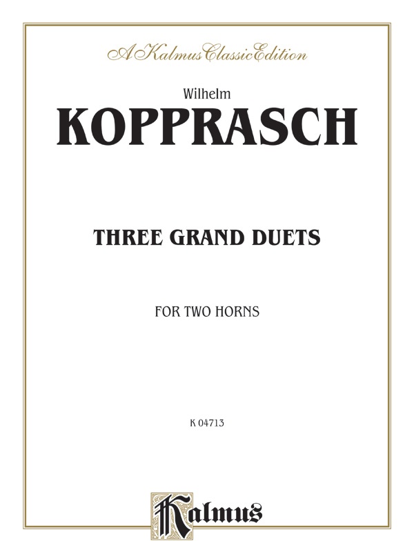Three Grand Duets Book