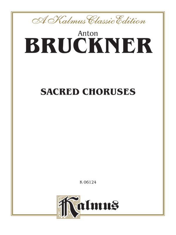Sacred Choruses Book