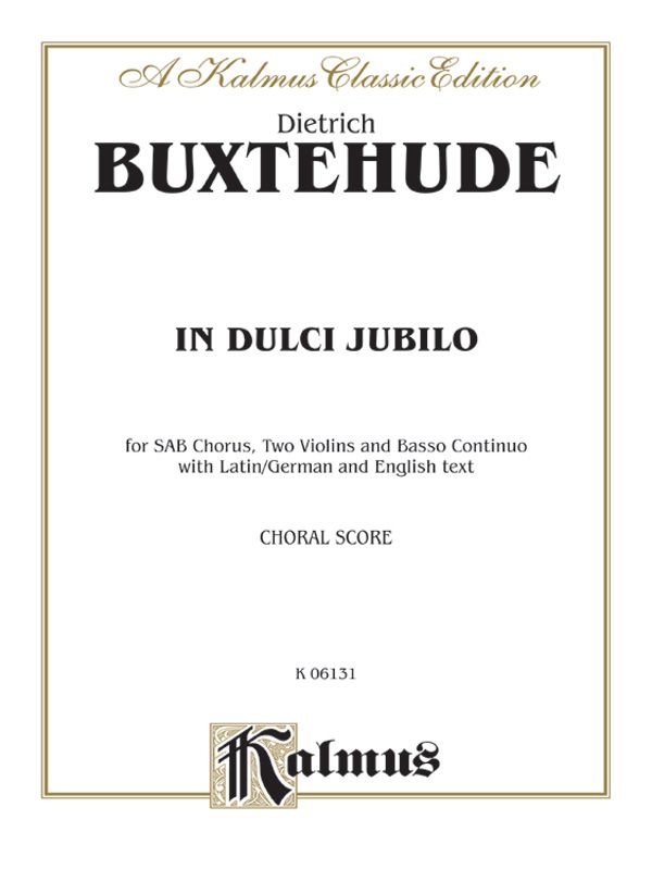 In Dulci Jubilo Book