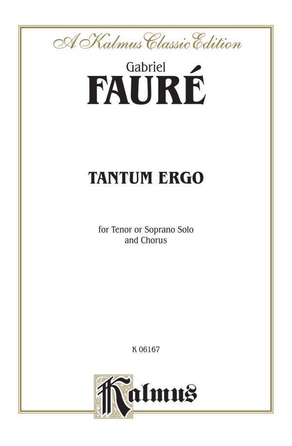 Tantum Ergo Book