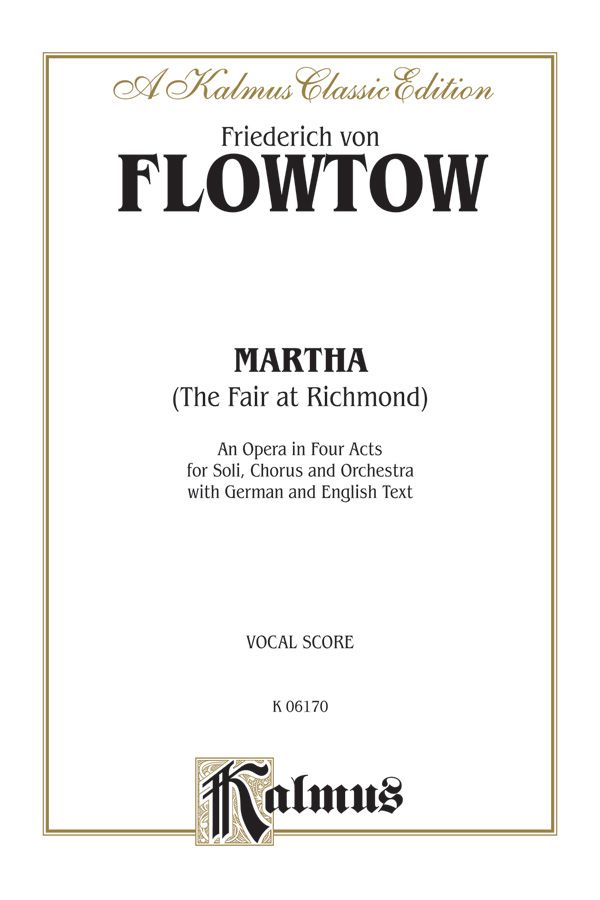 Martha Vocal Score
