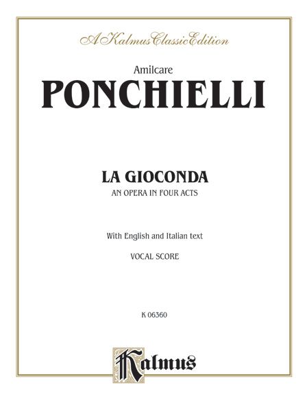 La Gioconda Vocal Score