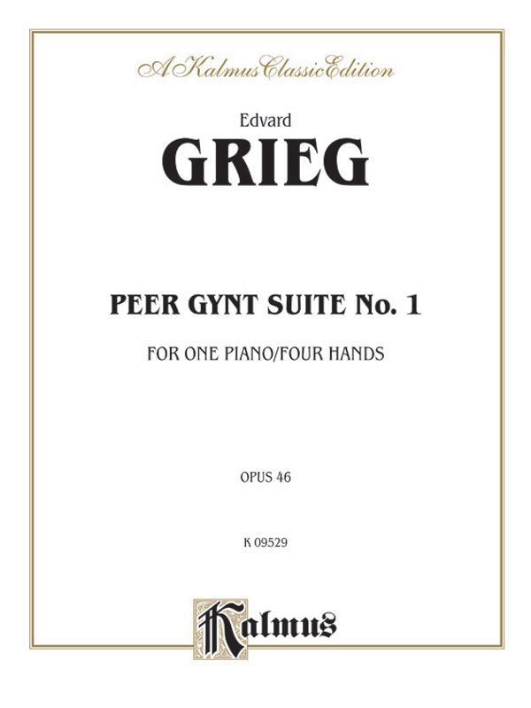 Peer Gynt Suite No. 1, Opus 46 Book