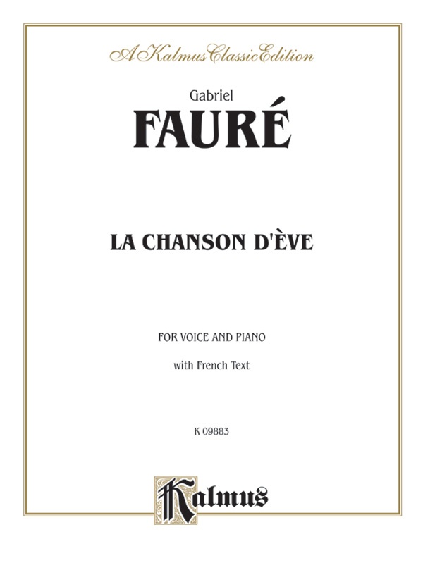 La Chanson D'eve Book