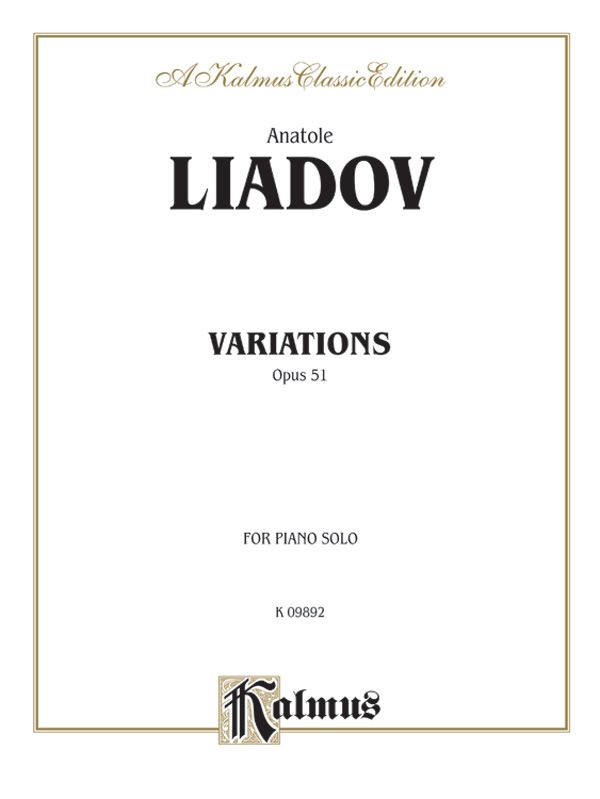 Variations Sur Un Theme Populaire Polonais, Opus 51