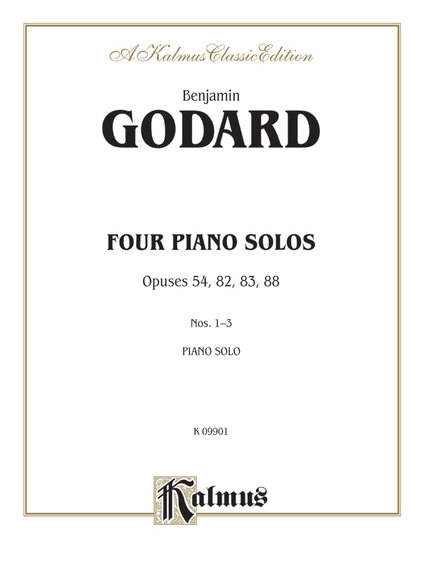 Four Piano Solos, Opuses 54, 82, 83, 88, Nos. 1--3 Book