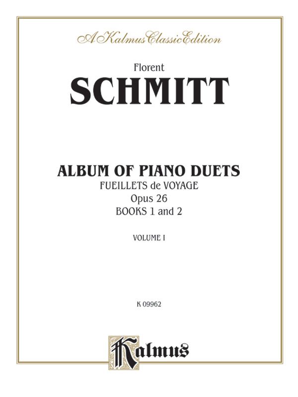 Album Of Piano Duets, Volume I Book