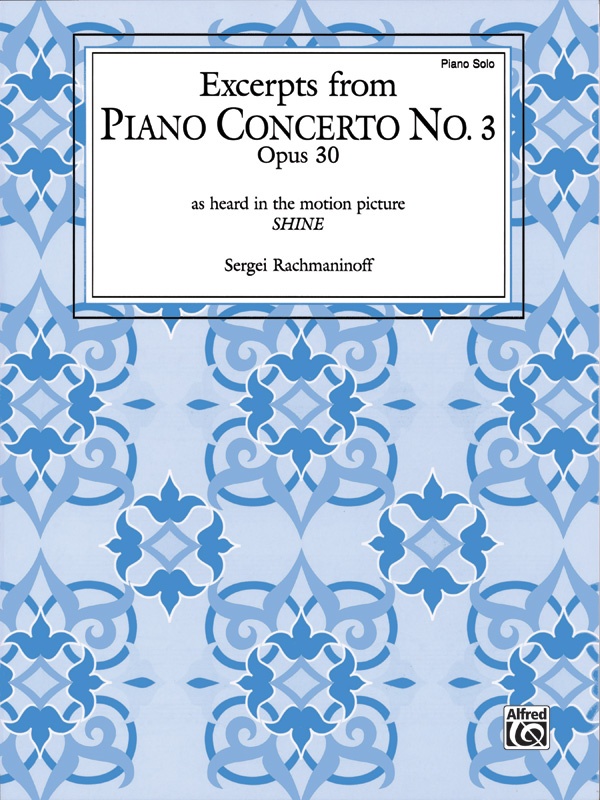 Piano Concerto No. 3, Opus 30, Excerpts From As Heard In The Motion Picture Shine Sheet