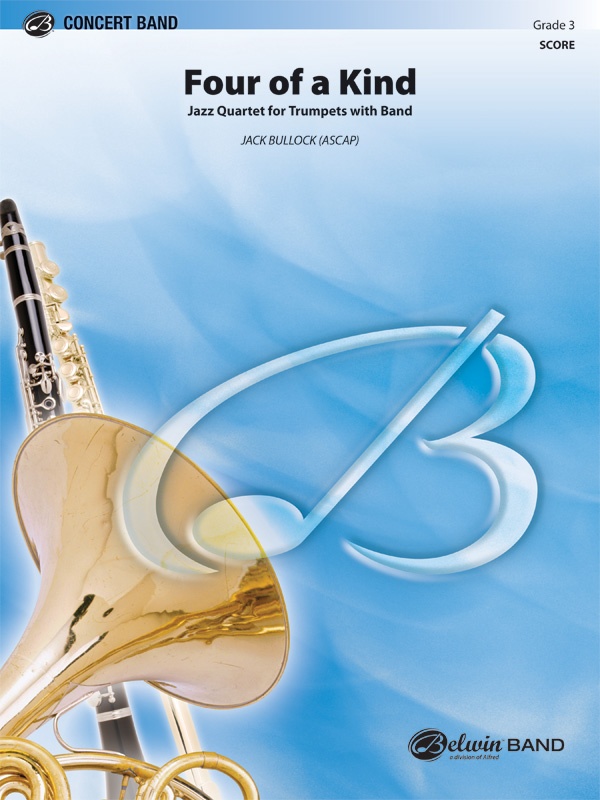 Four Of A Kind Jazz Quartet Conductor Score & Parts