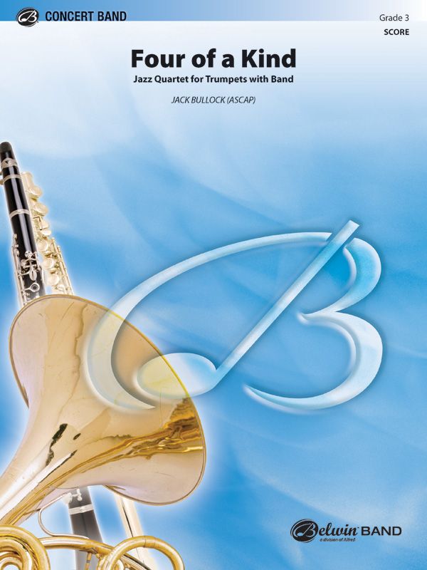Four Of A Kind Jazz Quartet Conductor Score