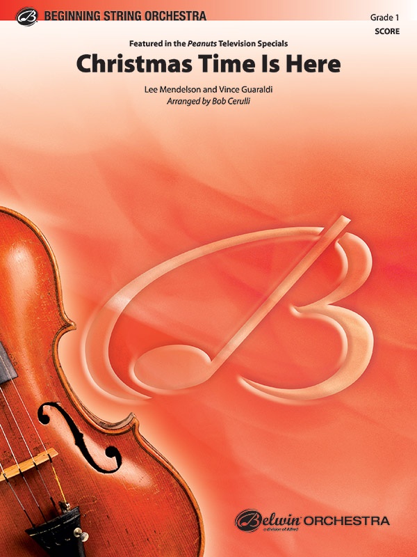Christmas Time Is Here Conductor Score