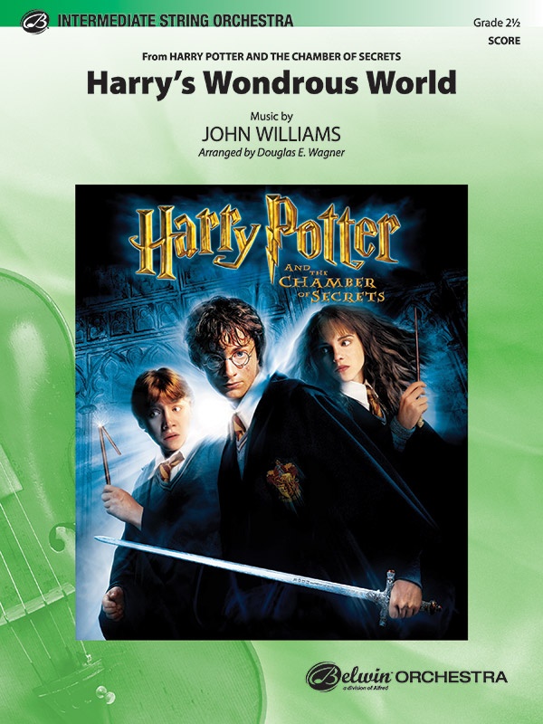 Harry's Wondrous World (From Harry Potter And The Chamber Of Secrets) Conductor Score