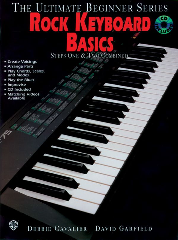 Ultimate Beginner Series: Rock Keyboard Basics Book & Cd