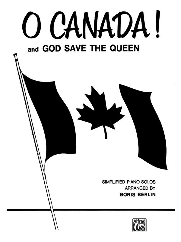 O Canada! And God Save The Queen Simplified Piano Solos Sheet
