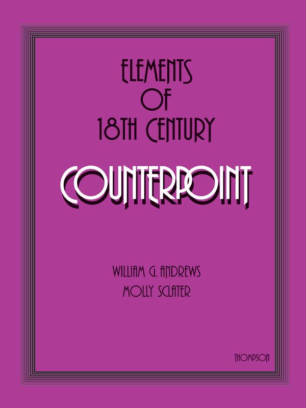 Elements Of 18Th Century Counterpoint Book