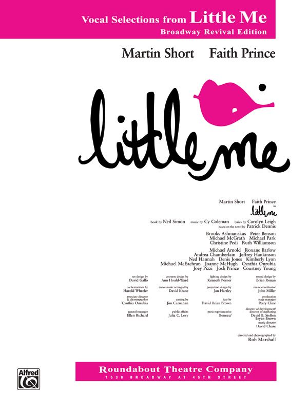 Little Me (Broadway Revival Edition): Vocal Selections Book