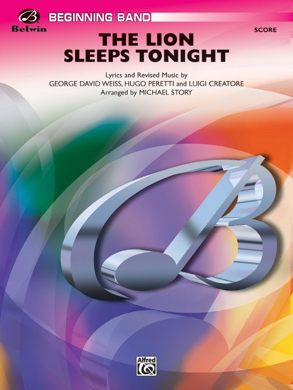 Lion Sleeps Tonight Conductor Score