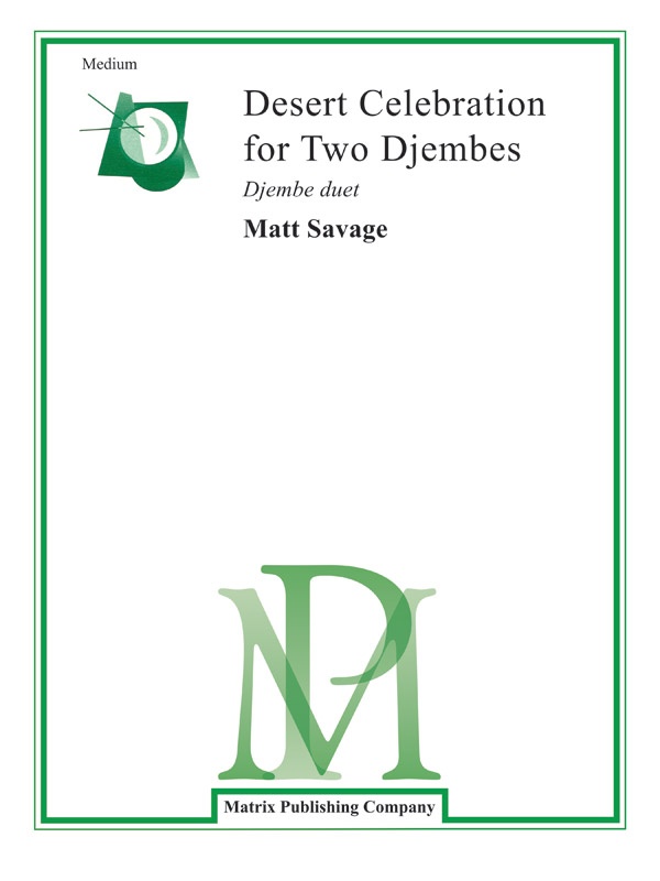 Desert Celebration For Two Djembes Part(S)