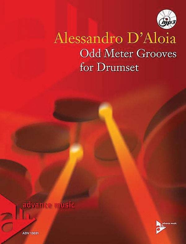 Odd Meter Grooves For Drumset Book & Mp3 Cd